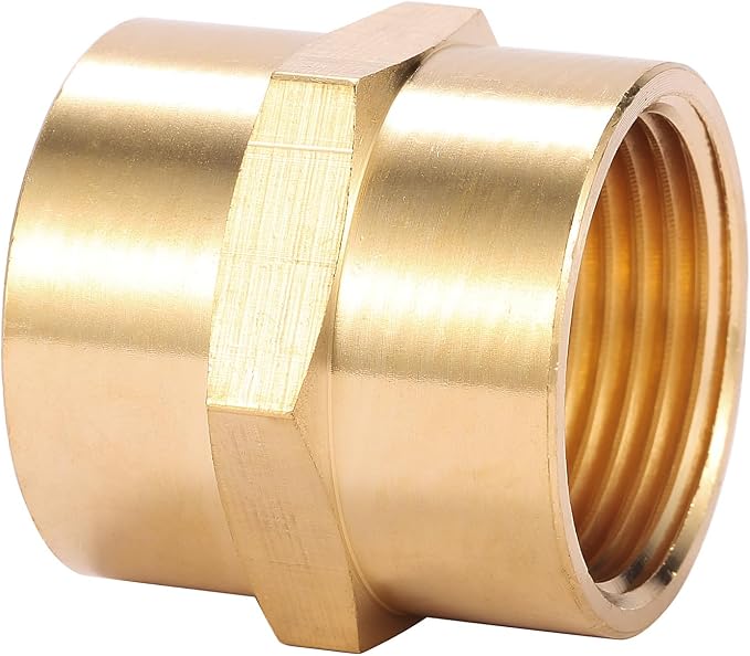 2 Pack Brass Pipe Fitting - Image 3