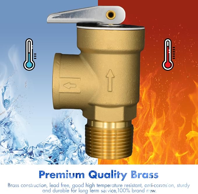 VAV 3/4" Pressure Relief Valve, 150 PSI, CSA Listed - Image 6
