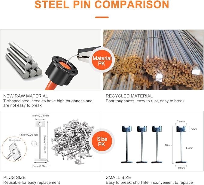 300pcs 1/16" Replacement Steel Needles - Image 5