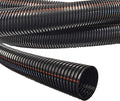 Electriduct 1" UV Rated Flame Retardant Wire Loom Black Nylon Split Tubing by Electriduct