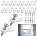 20 Pack Window Screen Clips PL 7909 White Plastic Window Screen Holder Clip | by Unknown