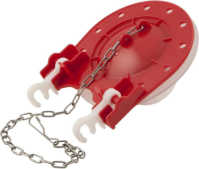 PlumbCraft 3-in. Red Flapper Tank Ball 7543200, Toilet Flapper Replacement Kit by PlumbCraft