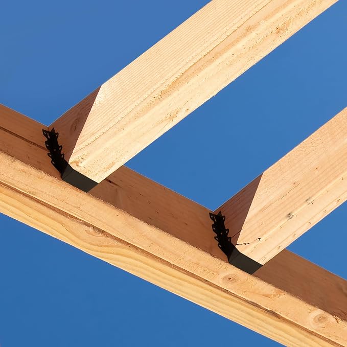 24PCS 2x8 Joist Hanger, Joist Bracket, Hurricane Ties - Image 2