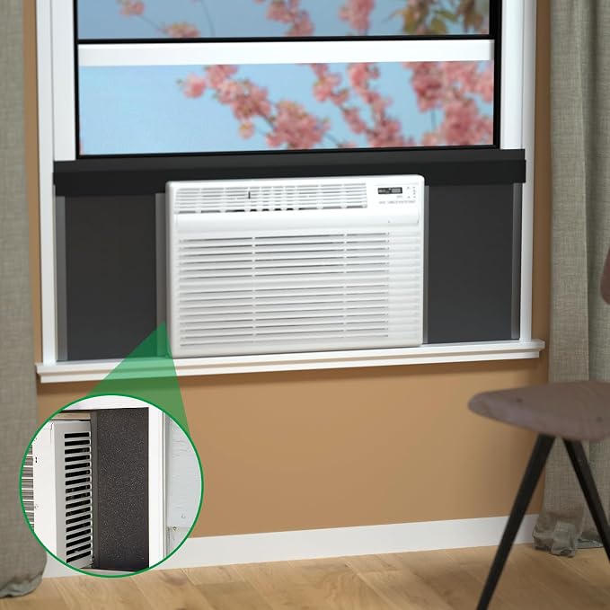 Full Surround Window AC Insulated Foam Panels, AC Window Seal w/4 Pressure - Image 5