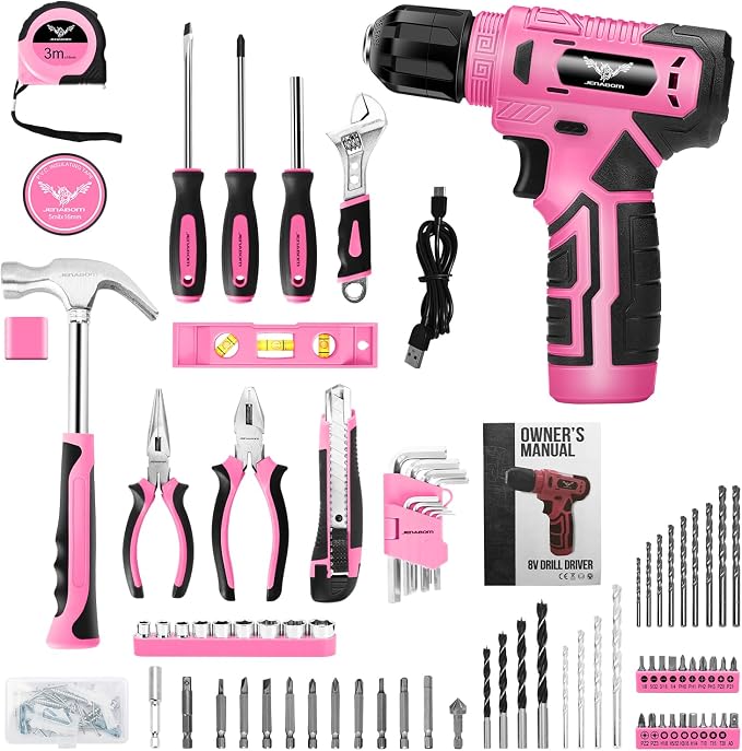 JENABOM 127-Piece Home Tool Set - Image 4