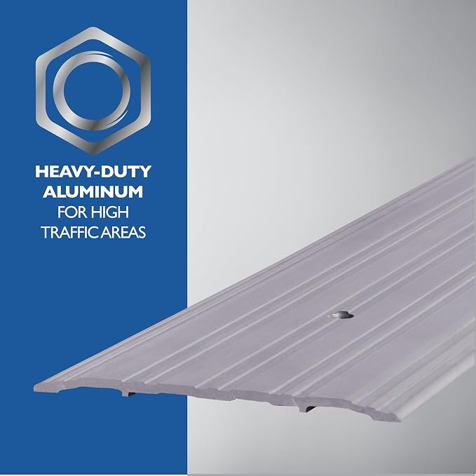 MD Building Aluminum Commercial Flat-Profile Threshold, 6in x 36in - Image 4