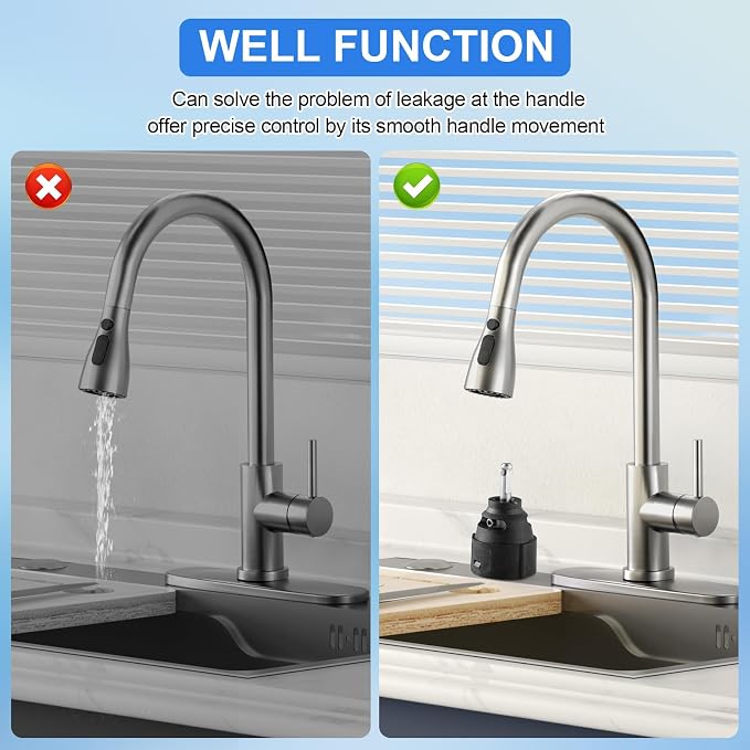 1255 Cartridge Replacement for Moen Single Handle Kitchen Lavatory Faucet - Image 4
