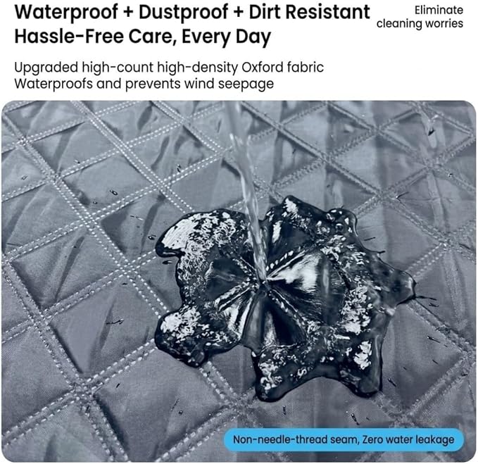 Winter Insulated Window Cover-Oxford Thermal Insulated Home Window Blanket | 3 - Image 5