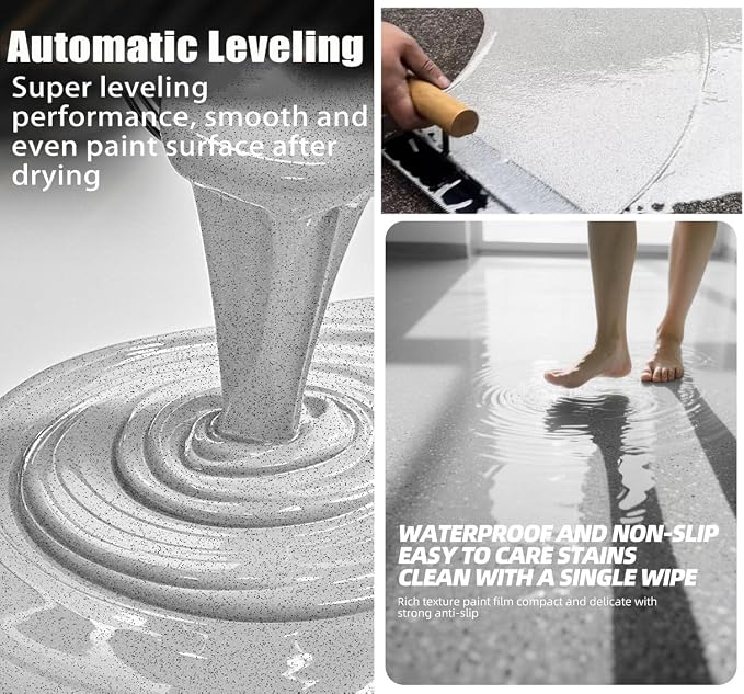 2025 New Forest Epoxy Floor Paint, Epoxy Sand Floor Paint Self Leveling - Image 6