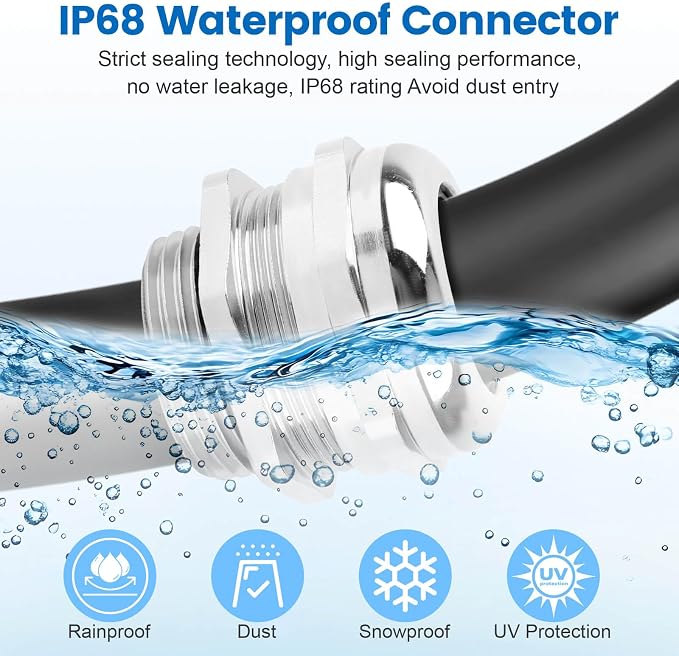 2 Pcs 1" NPT Nickel-Plated Copper Cable Gland | IP68 Waterproof, Metal Strain - Image 5