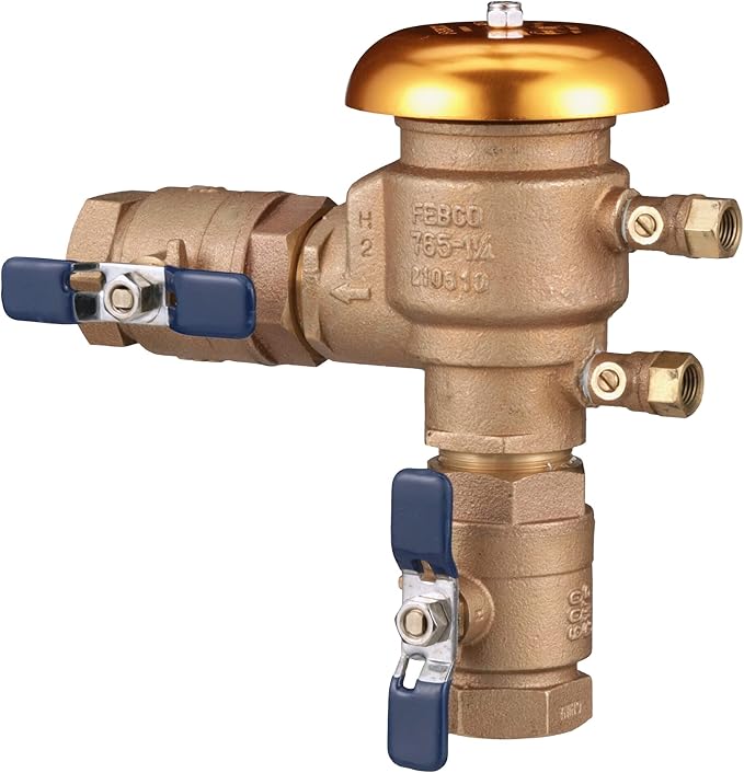 Febco 765FBV 1-1/4 inch Pressure Vacuum Breaker - Image 3