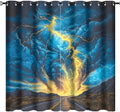 Fantasy Lightning Road Blackout Curtains by StyleYourHomeLoveYourSpace