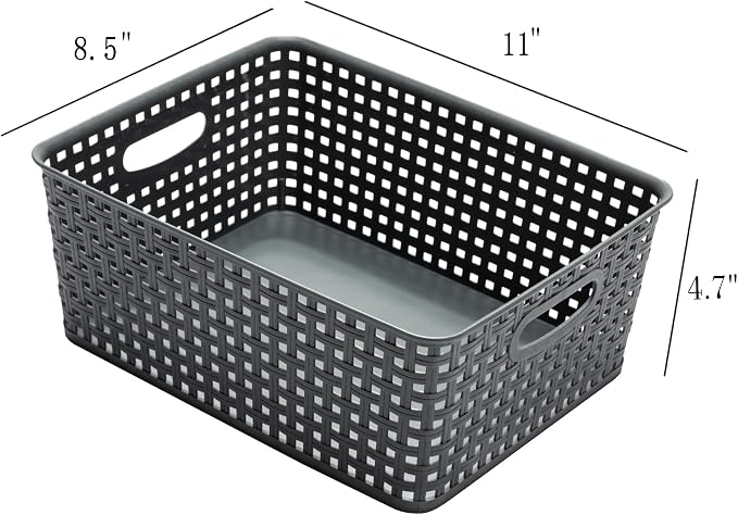 Eslite Plastic Storage Baskets for Organizing - Image 3