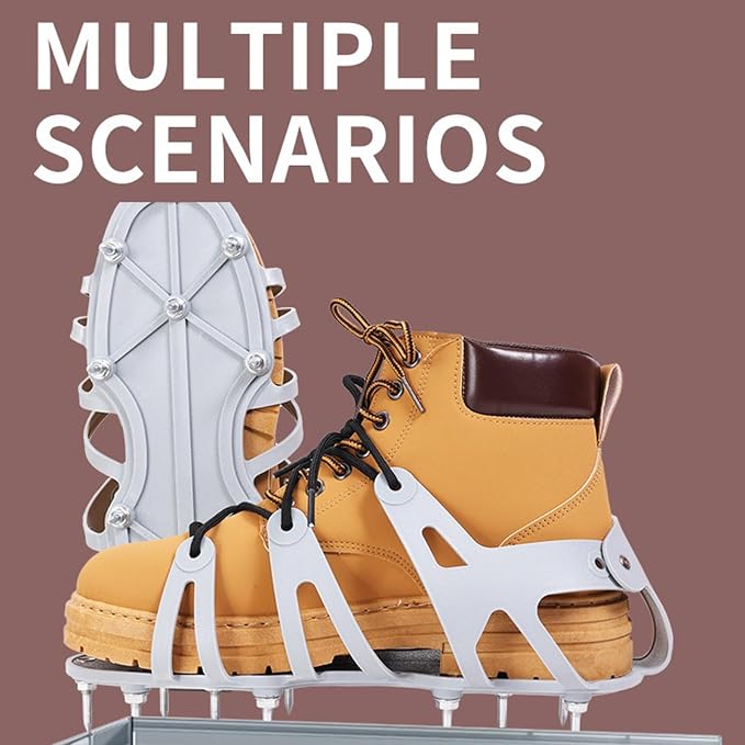 Shoes Grass Aerator Shoes for Floor Leveling Compounds | Ergonomic Aerator - Image 9