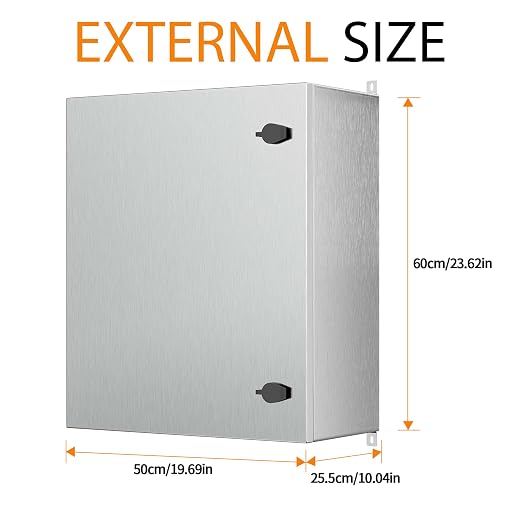Stainless Steel Enclosure, IP65 Waterproof Electrical Box - Image 5