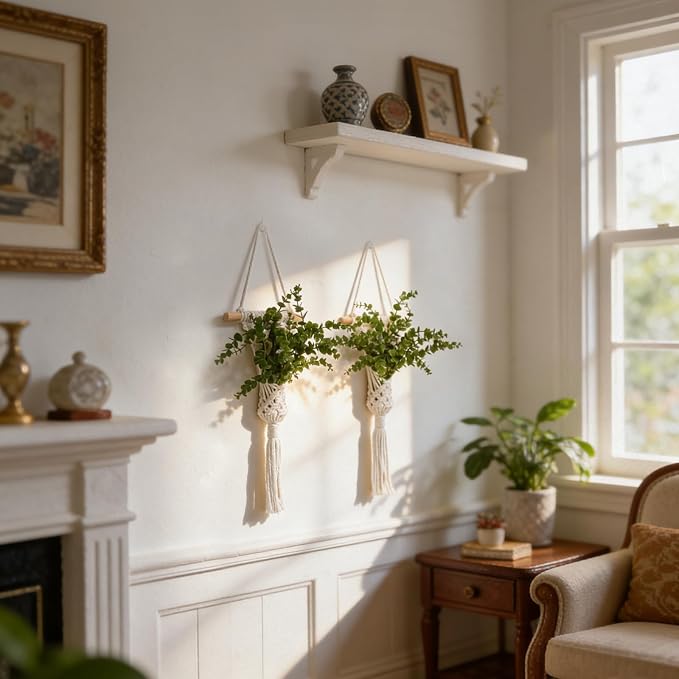 Macrame Wall Hanging Plants - Image 8