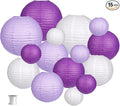 Paper Lanterns Decorative, Round Hanging Paper Lanterns Decorations by zilue