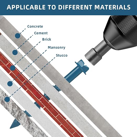 1/4" x 2-3/4" Concrete Screws, for Masonry, Brick or Stucco - Image 6