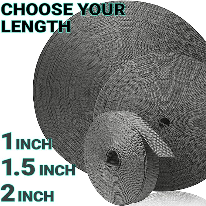 Webbing Strap, 3/4" to 2", 10-50 Yds, EDC gear, backpack repair and pet dog - Image 9