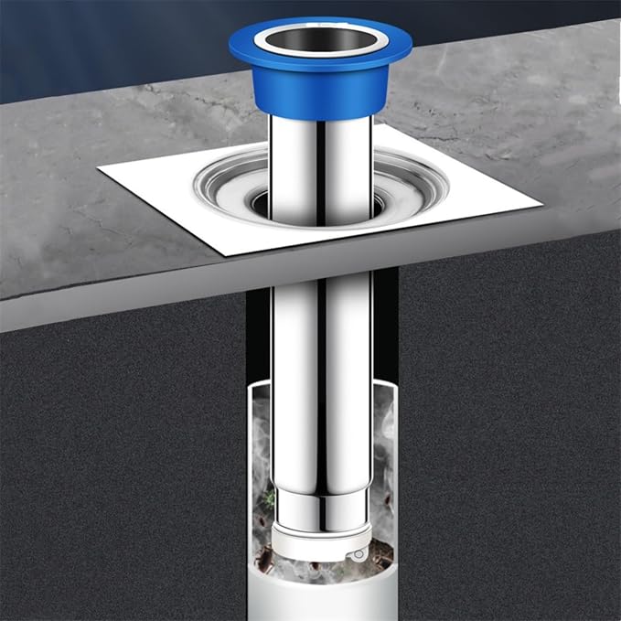Stainless Steel Floor Drain Extension Tube | Anti-Odor Sewer Pipe Core Sink - Image 9