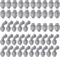 50 Pack 1/2 Inch Liquid Tight Connectors by Feotech