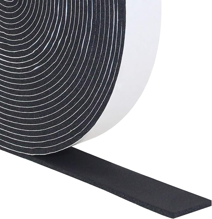 DGSL Foam Weather Stripping, 34.5Ft Door Window Seal Tape | Self Adhesive by DGSL