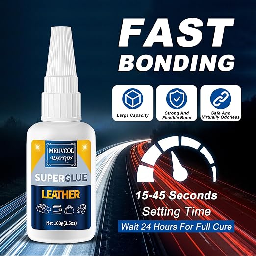 Leather Glue 100g, Fast-Setting Leather Repair Adhesive - Image 6