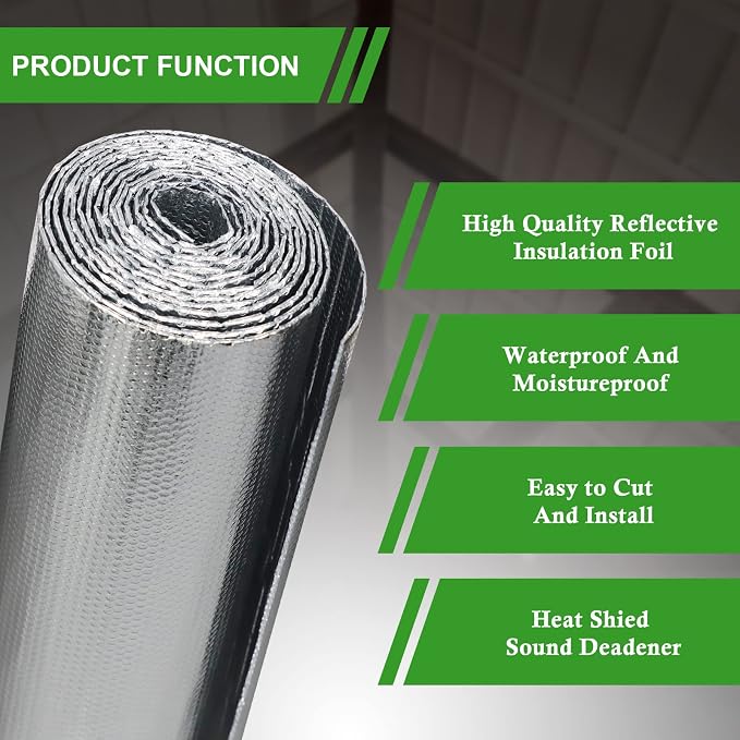 Reflective Insulation Roll, Radiant Barrier - Image 3