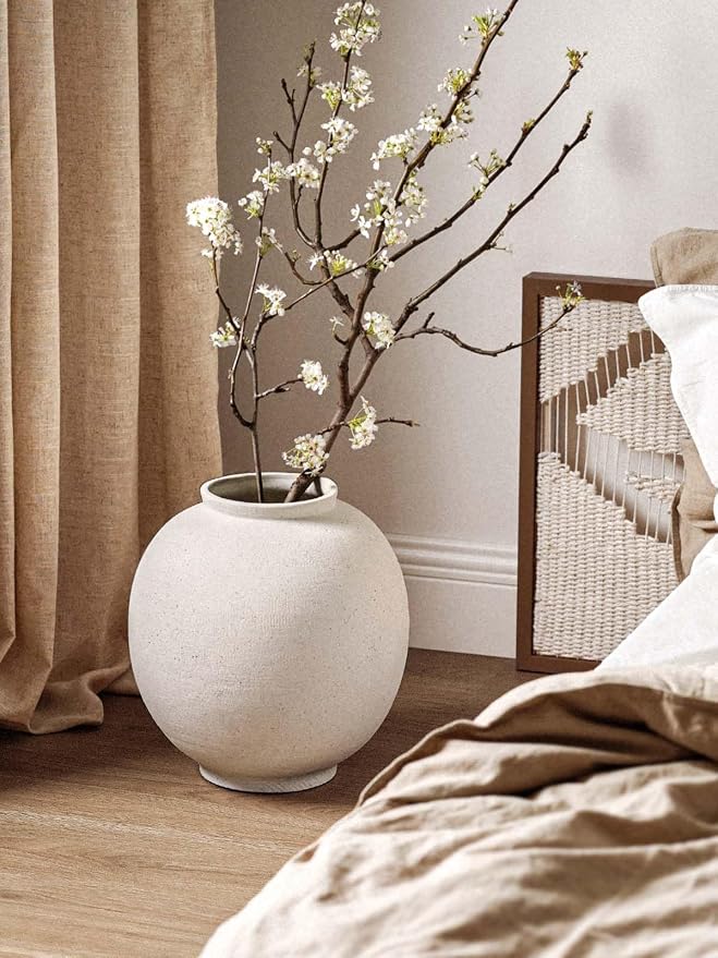 White Ceramic Vase - Image 2