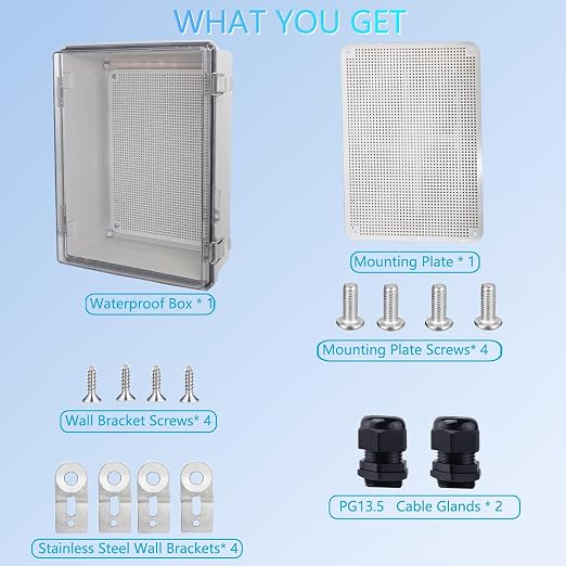Waterproof Junction Box, ABS Plastic Electrical Box - Image 6