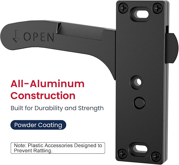 Aluminum Camper Screen Door Latch Left Handle Inside Accessories | Aluminum - Image 2