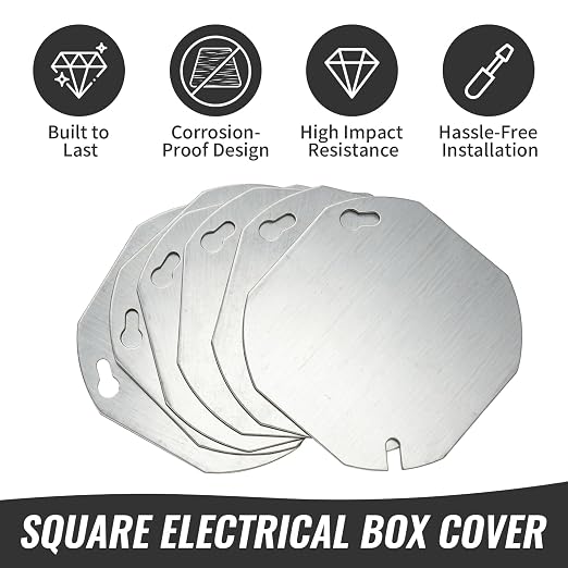 6-Pack Octagon Electrical Boxes - Image 4