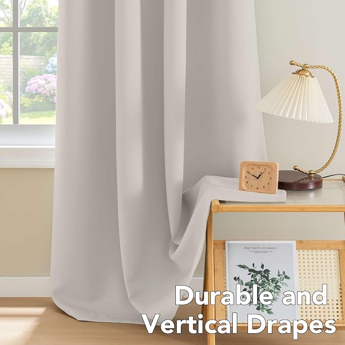 H.VERSAILTEX Blackout Curtains for Bedroom/Living Room, Length - Image 8