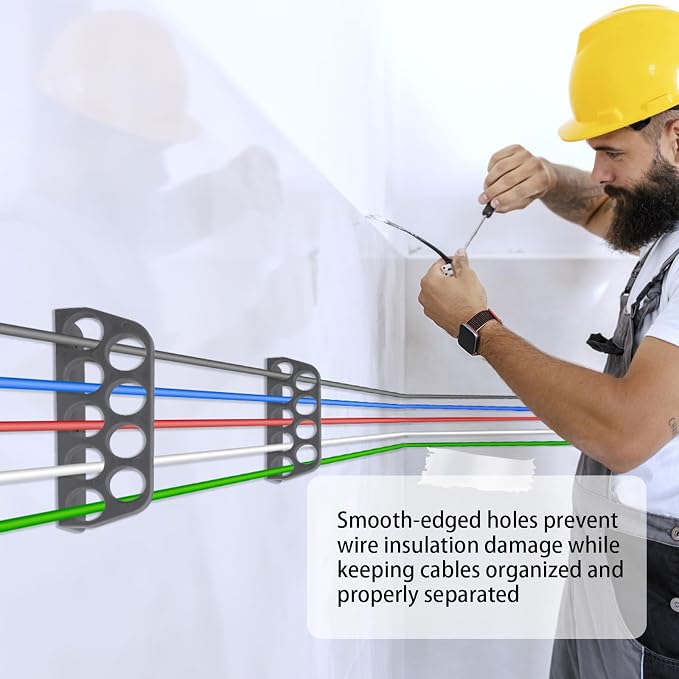 20 Pack Cable Chase-Wire Bracket, Cable Support Wire Bracket Holder | - Image 7