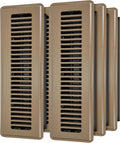 Floor Register 2x14, 6 Pack Brown Floor Vent Covers by HQZHQZ
