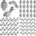 Yariwiz 1/2 PVC Electrical Conduit Fitting Plastic Liquid Tight Conduit by Yariwiz