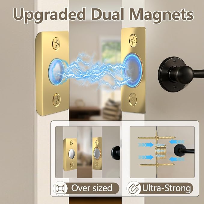 Tonitrui Upgraded Strong Magnetic Door Catch, Replacement - Image 2