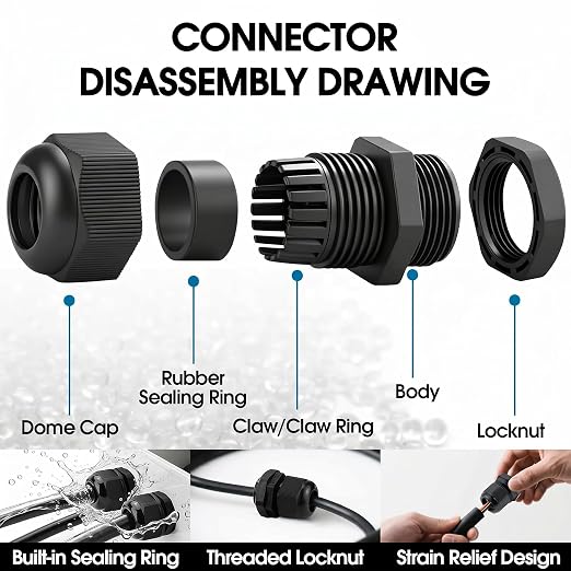 25 Pack Cable Gland Kit - Image 3