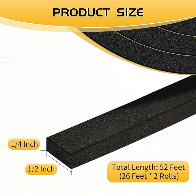 52Ft Weather Stripping Door Seal - Image 3