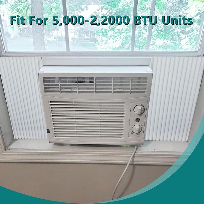Daisypower Window Air Conditioner Foam Insulating Panels Kits, 17 Inch x 9 Inch - Image 6
