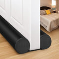 MAXTID Door Draft Stopper for Bottom of Doors Large Door Sweep 34" Black | by MAXTID