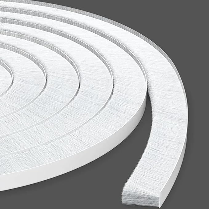 33 Ft Strong Adhesive Brush Weather Stripping by Unknown