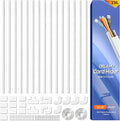 Delamu 236in Cord Hider, Professional Cable Cover Kit by DELAMU