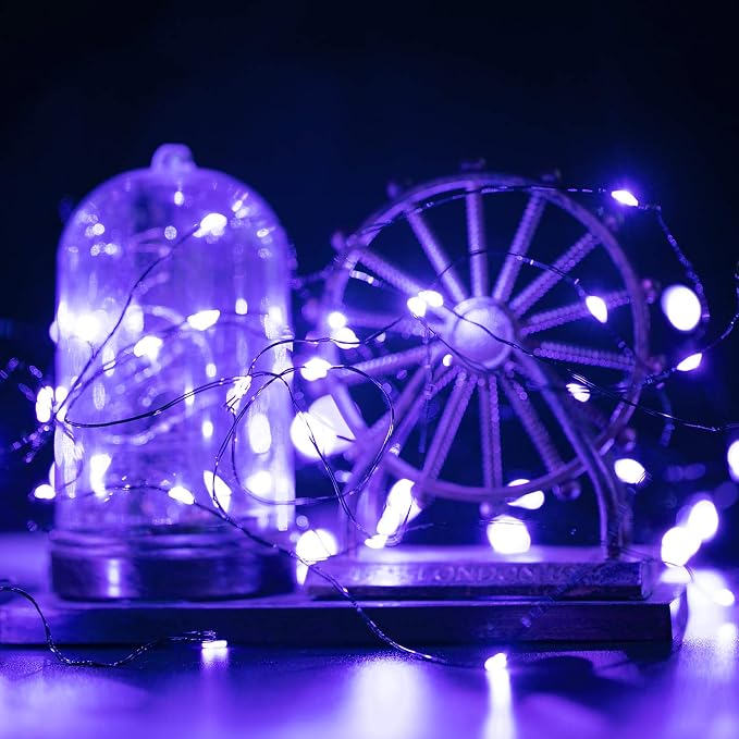 Brightown 24 Pack Fairy Lights Battery Operated, Halloween String Lights - Image 3