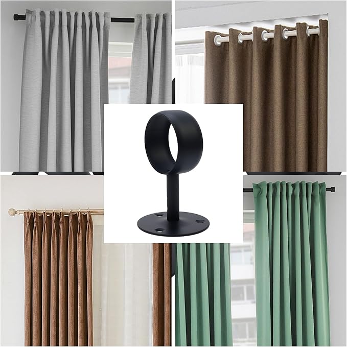 Antrader Curtain Rod Holder Bracket - Image 5