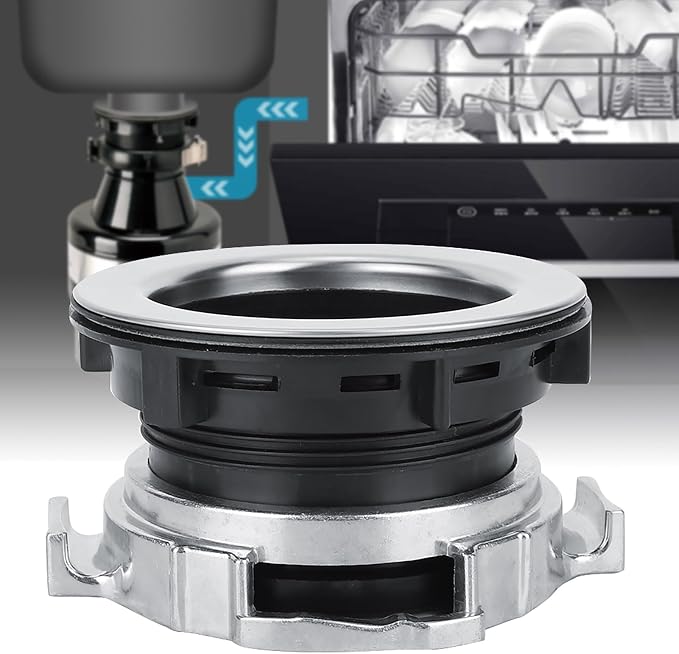 Garbage Disposal Flange Kit, 5.1 x 2.6in Garbage Disposal Drain Kit, Stainless - Image 5