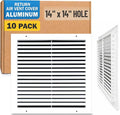 Fits 14x14 Hole | Aluminum Return Air Grille by Handua | Vent Cover Grill by Handua