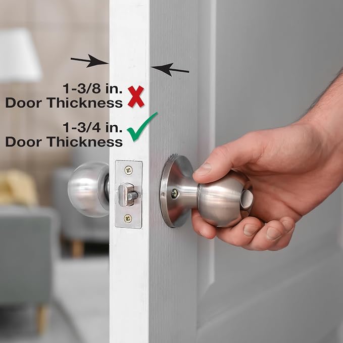 Prime-Line U 9588 Stainless Steel Lock and Door Reinforcement Plate - Image 3