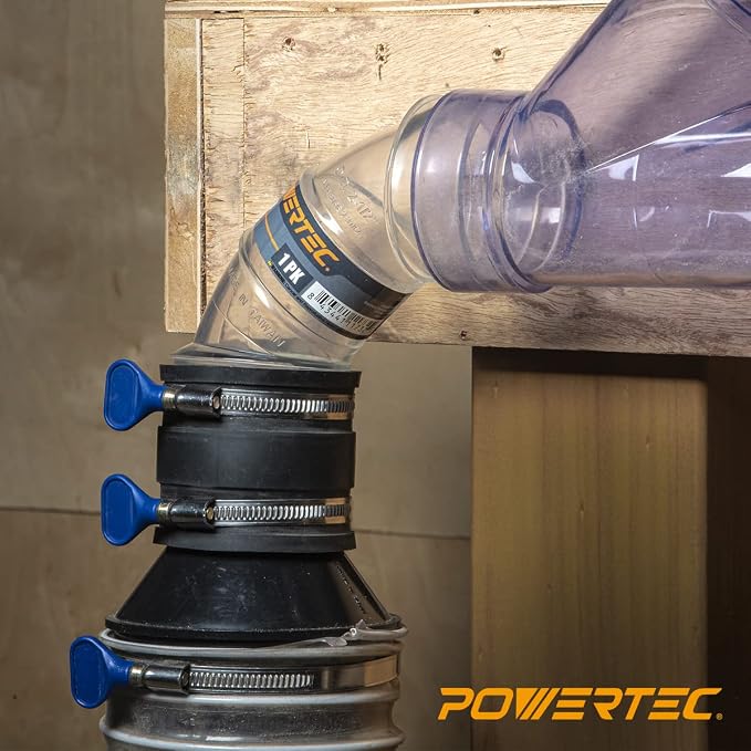 POWERTEC 70337 2-1/2" Dust Control Flex Cuff - Image 5