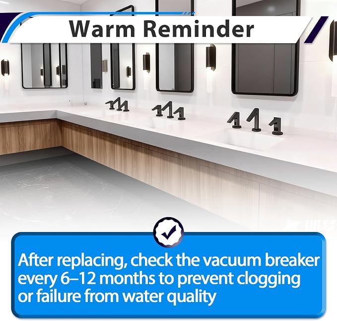 6 Pcs V-551-A Vacuum Breaker Repair Kit Compatible - Image 5